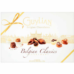 Продуктови Категории Шоколади Guylian Белгийски класически шоколадови бонбони 305 gr. 27 бр.